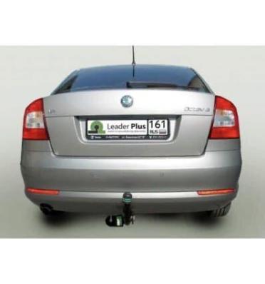 Фаркоп ТСУ для SKODA OCTAVIA 2 (лифтбек) 2008-2013 условносъемный крюк на двух болтах Лидер Плюс